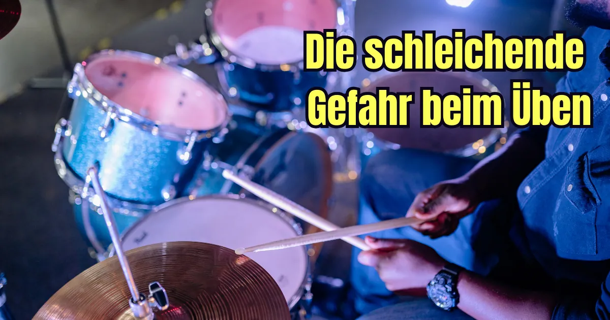 Schlagzeug üben: In alte Gewohnheiten verfallen
